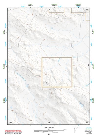 45104NW Page 92 Ekalaka Topo Preview 1
