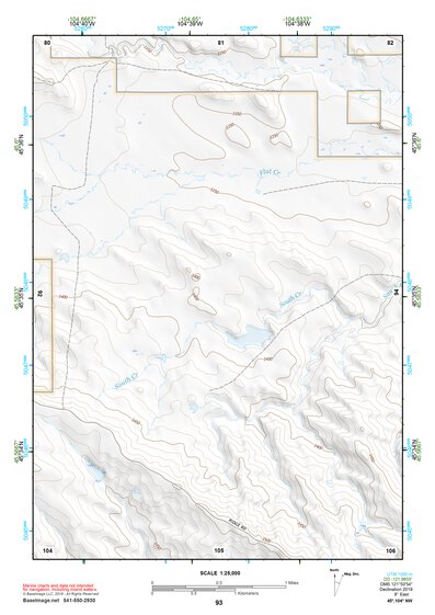 45104NW Page 93 Ekalaka Topo Preview 1