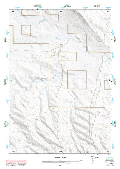 45104NW Page 94 Ekalaka Topo Preview 1