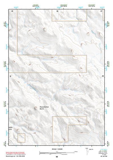 45104NW Page 98 Ekalaka Topo Preview 1