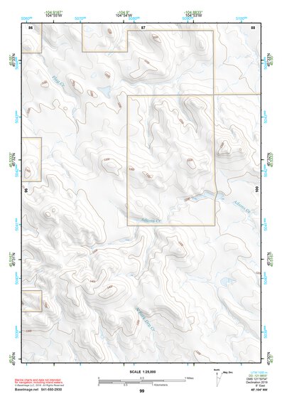 45104NW Page 99 Ekalaka Topo Preview 1