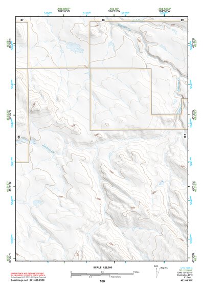 45104NW Page 100 Ekalaka Topo Preview 1
