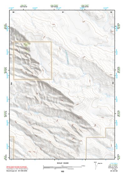 45104NW Page 103 Ekalaka Topo Preview 1
