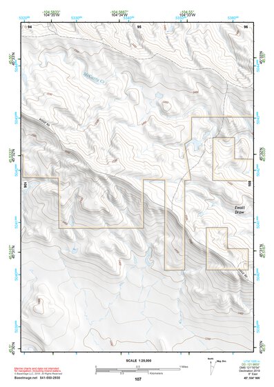 45104NW Page 107 Ekalaka Topo Preview 1