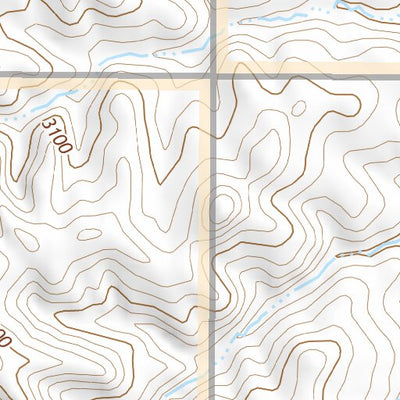 45105NE Page 7 Powderville Topo Preview 2