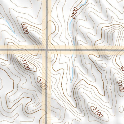 45105NE Page 9 Powderville Topo Preview 3