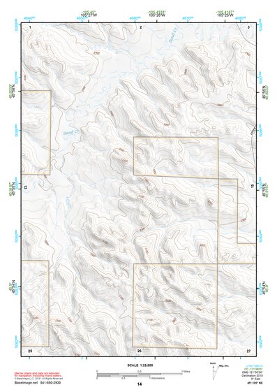45105NE Powderville Topo Bundle Preview 1