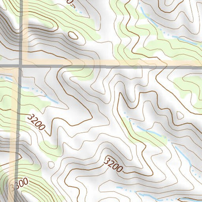 45105NE Page 25 Powderville Topo Preview 2