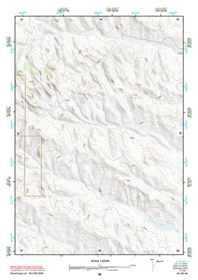 45105NE Page 26 Powderville Topo Preview 1