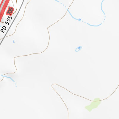 45105NE Page 36 Powderville Topo Preview 2