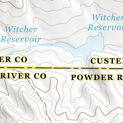45105NE Page 37 Powderville Topo Preview 3
