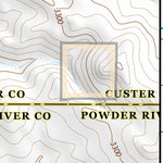 45105NE Page 42 Powderville Topo Preview 3