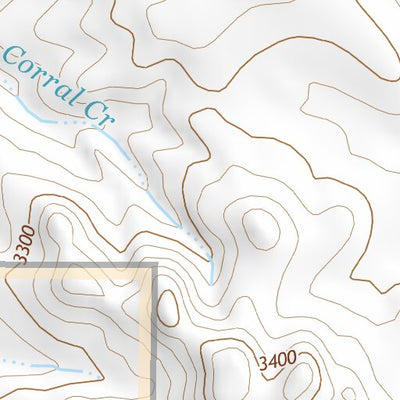 45105NE Page 43 Powderville Topo Preview 2
