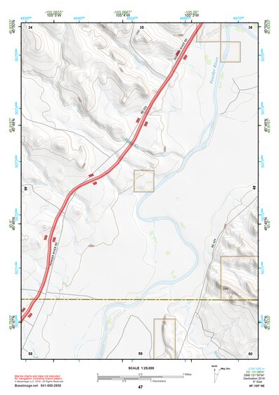 45105NE Page 47 Powderville Topo Preview 1