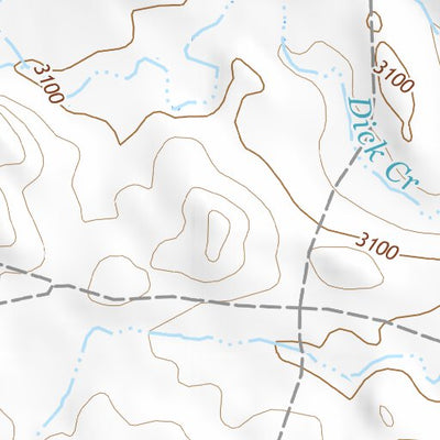 45105NE Page 49 Powderville Topo Preview 3