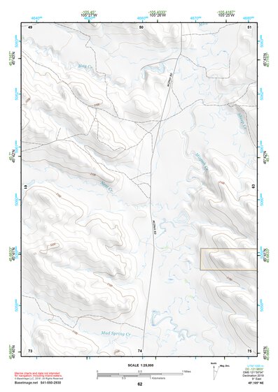 45105NE Page 62 Powderville Topo Preview 1