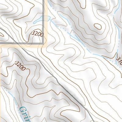 45105NE Page 88 Powderville Topo Preview 2