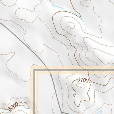 45105NE Page 96 Powderville Topo Preview 2