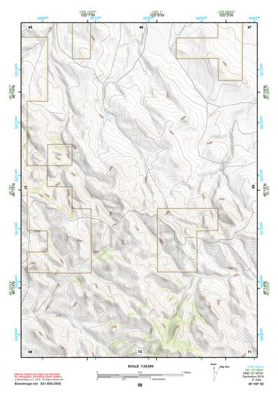 45105SE Page 58 Broadus Topo Preview 1