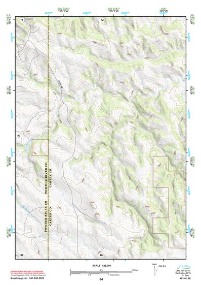 45105SE Page 84 Broadus Topo Preview 1
