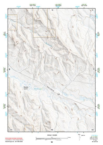 45105SE Page 90 Broadus Topo Preview 1