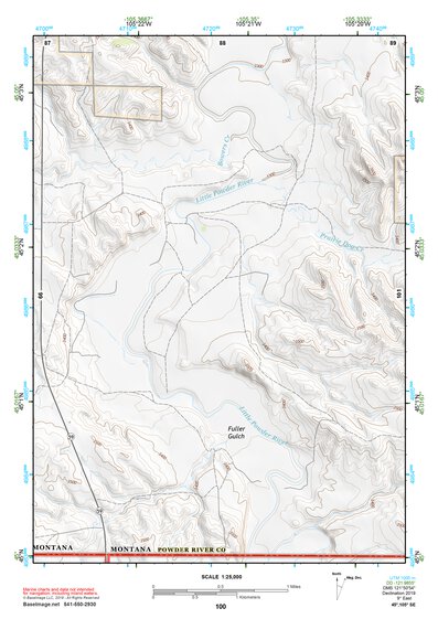 45105SE Page 100 Broadus Topo Preview 1