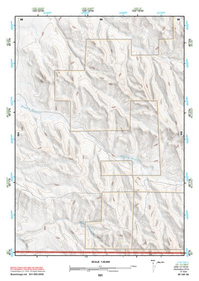 45105SE Page 101 Broadus Topo Preview 1