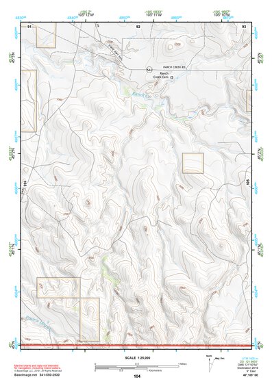45105SE Page 104 Broadus Topo Preview 1