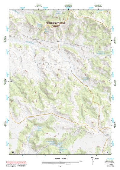 45105SW Page 14 Broadus Topo Preview 1