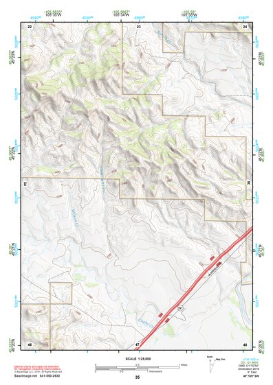 45105SW Page 35 Broadus Topo Preview 1