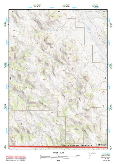 45105SW Page 102 Broadus Topo Preview 1