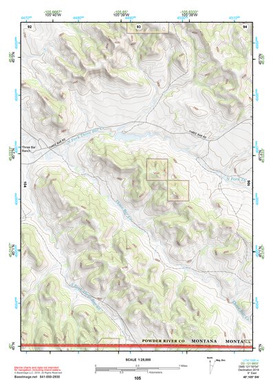 45105SW Page 105 Broadus Topo Preview 1