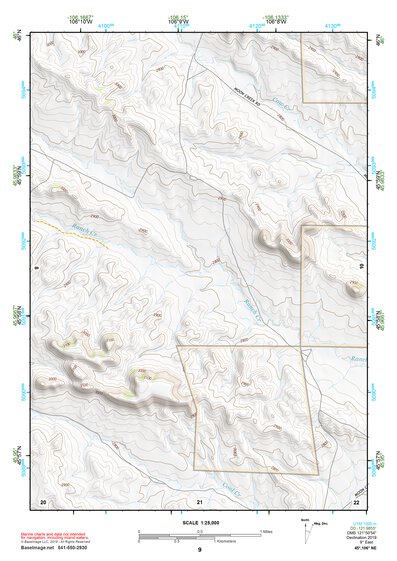 45106NE Page 9 Lame Deer Topo Preview 1
