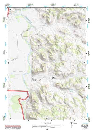 45106NE Page 66 Lame Deer Topo Preview 1