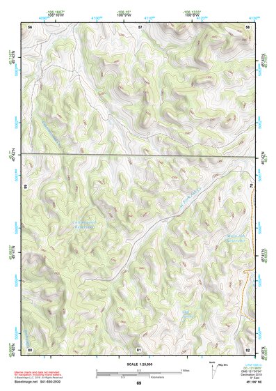 45106NE Page 69 Lame Deer Topo Preview 1