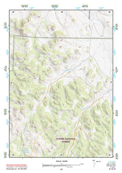 45106NE Page 71 Lame Deer Topo Preview 1