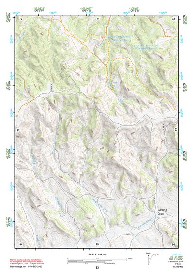 45106NE Page 83 Lame Deer Topo Preview 1