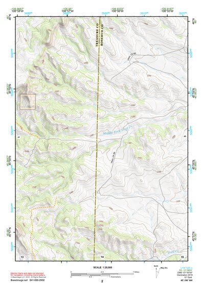45106NW Page 2 Lame Deer Topo Preview 1