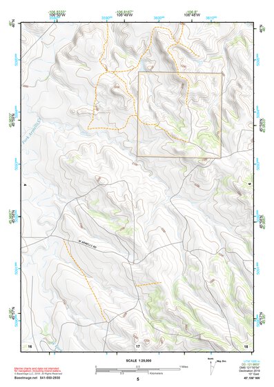 45106NW Page 5 Lame Deer Topo Preview 1