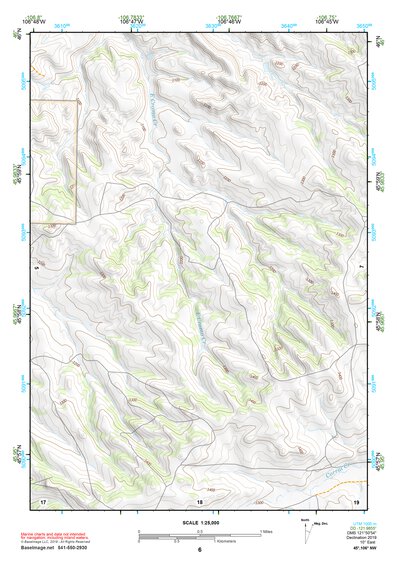 45106NW Page 6 Lame Deer Topo Preview 1