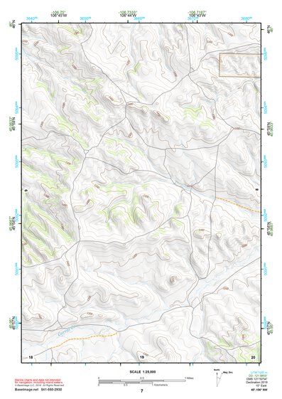 45106NW Page 7 Lame Deer Topo Preview 1