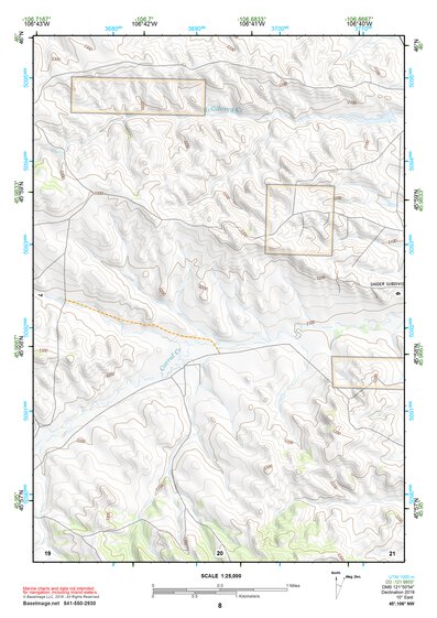 45106NW Page 8 Lame Deer Topo Preview 1