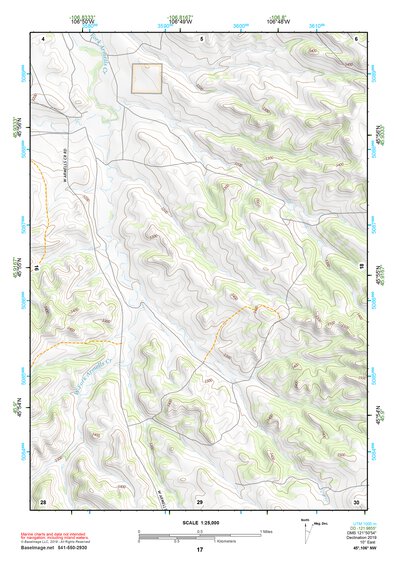 45106NW Page 17 Lame Deer Topo Preview 1