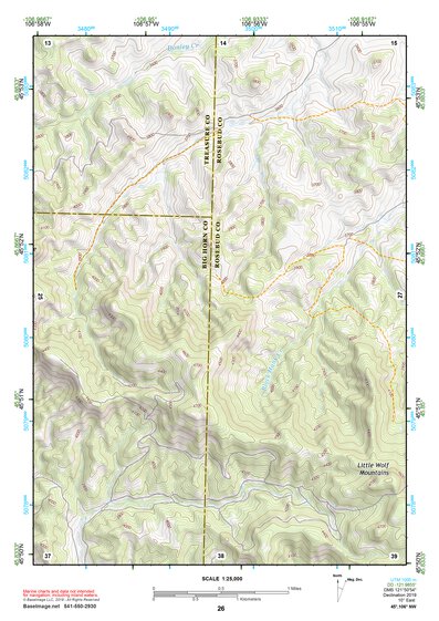 45106NW Page 26 Lame Deer Topo Preview 1