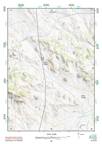 45106NW Page 47 Lame Deer Topo Preview 1