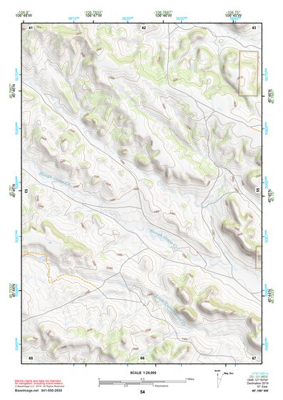 45106NW Page 54 Lame Deer Topo Preview 1