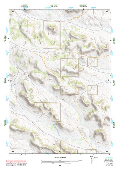 45106NW Page 55 Lame Deer Topo Preview 1