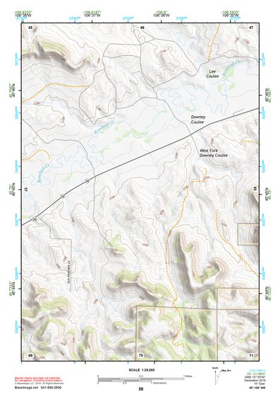 45106NW Page 58 Lame Deer Topo Preview 1