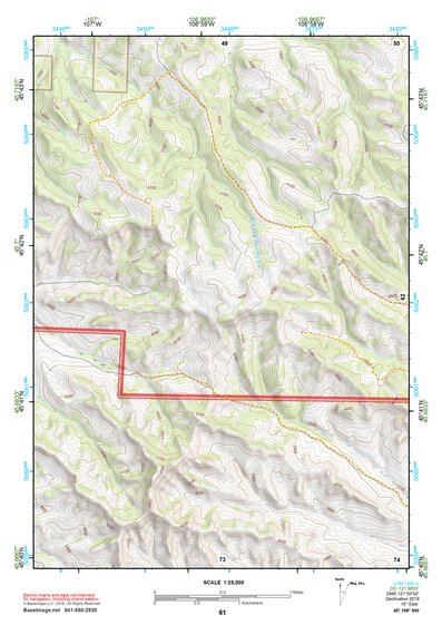 45106NW Page 61 Lame Deer Topo Preview 1