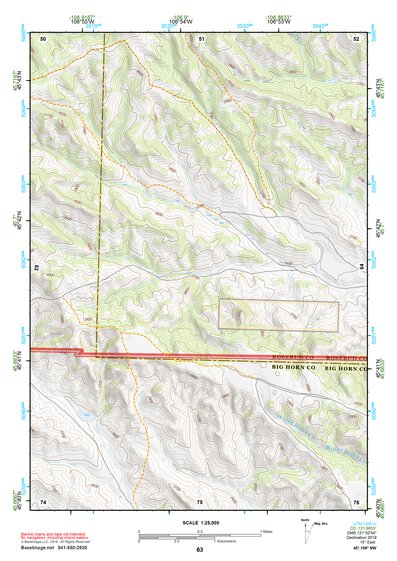 45106NW Page 63 Lame Deer Topo Preview 1